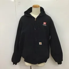 カーハートJ131アクティブジャケットC1005ダック地ブラック黒アメリカ製古着 古着 90's carhartt/ カーハート/ アクティブジャケット/ ダック