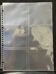 10枚 A4サイズ 6ポケット リフィル  96mmおまけ シール対応 ファイル