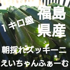 福島県産!朝採れズッキーニ!コンパクト