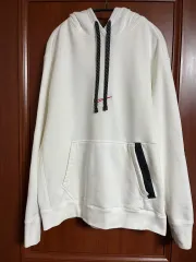 Nike(ナイキ） バスケットボール フード付きTシャツ bv9349 ー 133 ホワイトカラー L