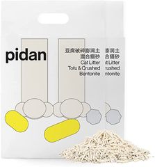 pidan 猫砂 おから 固まる ミックス猫砂 クラッシュベントナイトとおから 6L/2.4gx2袋( 6L/2.4gx2袋)