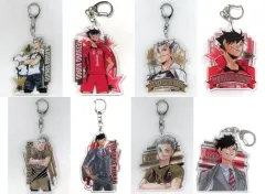 【中古】雑貨 全8種セット 「ハイキュー!!展 アクリルキーホルダーコレクション “HEROES”」