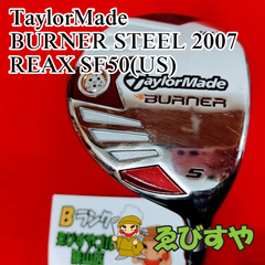 狭山■【中古】 フェアウェイウッド テーラーメイド BURNER STEEL 2007 REAX SF50(US) R 18[3622]