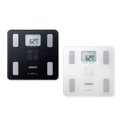 * オムロン【HBF-227T（-SBK/-SW）シャイニーブラック  シャイニーホワイト】体重体組成計（OMRON connect アプリ対応）カラダスキャン 家電