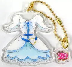 【中古】キーホルダー キュアホワイト コスチュームアクリルチャーム 「一番くじ プリキュア 20th Anniversary!」 E賞