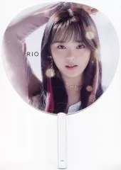 【中古】うちわ RIO うちわ 「NiziU POPUP STORE “Step and a step”」