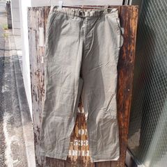 【Sanfrancisco】サンフランシスコ ハリウッドランチマーケット ハリラン 聖林公司 玉蟲カラー サマースラックス ワークパンツ ボトムス  48(M)