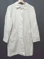 ◇ HUMAN WOMAN ヒューマンウーマン 長袖 ステンカラーコート サイズM ライトベージュ レディース P  【1407100038374】