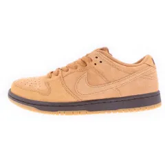 NIKE SB (ナイキエスビー) DUNK LOW PRO WHEAT MOCHA ダンク ロー プロ ウィート モカ レースアップ ローカットスニーカー ブラウン US9/27cm BQ6817-204