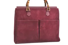 2025年最新】gucci バンブー バッグ スエードの人気アイテム - メルカリ