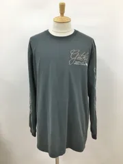ガッチャ GOTCHA 長袖Tシャツ XXL グレー系 ガッチャゴルフ 刺繍プリント スウェット 美品 2506WR044
