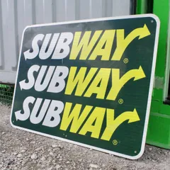2026年最新】サブウェイ 看板の人気アイテム - メルカリ
