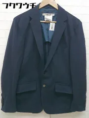 ◇ KATHARINE HAMNETT キャサリン ハムネット シングル 2B 長袖 テーラードジャケット サイズL ネイビー メンズ 【中古】 【1103230002192】のサムネイル