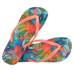 【ビーチサンダル】BRASILERAS | Printed Ladies'レディース / Leaf