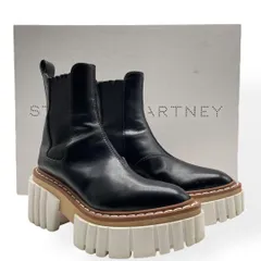 ステラマッカートニー☆ホワイト☆サイドゴアブーツ☆36☆厚底 中古・古着通販】STELLA McCARTNEY (ステラマッカートニー
