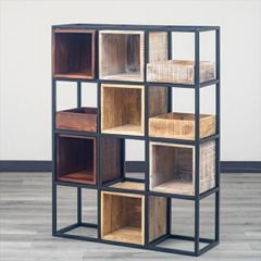 LIFE FURNITURE ウッド×アイアン チェスト - メルカリ