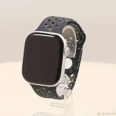 〔中古品〕 Apple Watch Series 10 GPS 46mm シルバーアルミニウムケース ミッドナイトスカイNikeスポーツバンド【196】