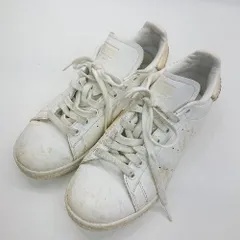 ◇ Θ adidas アディダス スタンスミス スニーカー サイズ24.5 ホワイト系 レディース E  【1501160012012】
