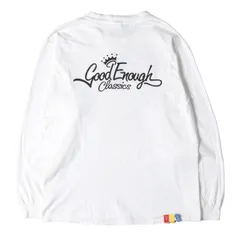 GOOD ENOUGH グッドイナフ Tシャツ サイズ:L 90s クラシックロゴ クルーネック ロングスリーブ Tシャツ 1998年モデル Hanesボディ ホワイト 白 90年代 アーカイブ ストリート ブランド トップス カットソー 長袖【メンズ】のサムネイル
