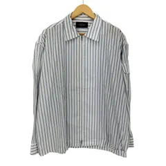 アンユーズド UNUSED Zip-up striped shirt メンズ JPN：3 のサムネイル