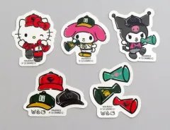 【中古】シール・ステッカー フレークシール5枚セット 「ACTORS☆LEAGUE in Baseball 2023×サンリオキャラクターズ」