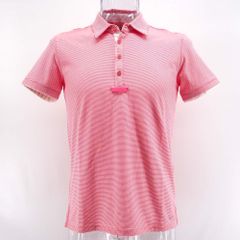新品 春夏 シャツ-半袖ポロ S(44) サイズ ピンク（桃色） 半袖 ガウディ メンズ カジュアル 男性 40代 50代 60代 70代 30108
