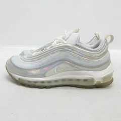 Q■【23.5cm】ナイキ/NIKE WMNS AIR MAX 97 エアマックス 97 プレミアム ランニングシューズ■白×銀/LADIES/42【中古】
