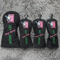 新品 4点セット ドラえもん ゴルフクラブヘッドカバー - メルカリ