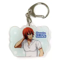 【中古】キーホルダー 新開隼人 「弱虫ペダル Connect Road×THEキャラSHOP 両面アクリルキーホルダー バースデーver.」