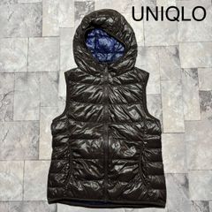 UNIQLO ユニクロ ベスト ダウン ネイビー M U59 - メルカリ