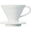 HARIO(ハリオ) V60透過ドリッパー01セラミック 1-2杯用 200ml ホワイト 日本製 VDC-01W