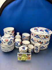 有田焼 幸楽窯 和食器セット 23点セット 陶器 茶器 酒器 醤油差し 