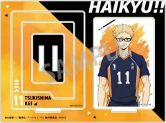 【中古】アクリルスタンド・アクリルパネル 月島蛍 フレームアクリルスタンド 「ハイキュー!!」