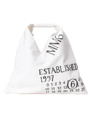 エムエムシックス メゾン マルジェラ MM6 Maison Margiela ジャパニーズ コットン ミニ バッグ MM6WD0013P7260 ホワイトのサムネイル