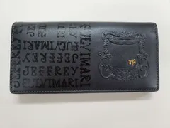 希少 Jeffrey Fulvimari 刺繍長財布 タッセル付き 2025年最新】ジェフリーフルビマーリ 長財布の人気アイテム