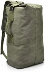 Ｔｈａｉ　Ｓａｗａｄｅｅ メンズ ミリタリーバッグ リュック バックパック 大容量 ボストンバッグ ダッフルバッグ( グリーン,  M)