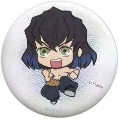 【中古】バッジ・ピンズ(キャラクター) 嘴平伊之助B 缶バッジ 「鬼滅の刃 あたりツキ!トレーディング缶バッジ」 