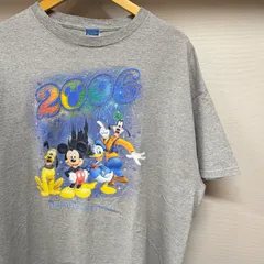 古着　2XL　ディズニー　Disney Dreams Florida   Tシャツ　グレー　霜降り   00's