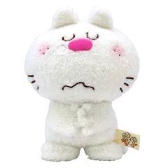 ADO MIZUMORI 水森亜土 ねこ ぬいぐるみ Sサイズ ホワイト WH
