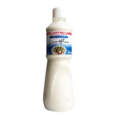 EAST BEE ドレッシング シーザー 1L [業務用 常温 シーザードレッシング シーザーサラダ 6種のチーズ ロマーノチーズ エダムチーズ パルメザンチーズ エメンタールチーズ ゴーダチーズ ブルーチーズ ] (513906)のサムネイル