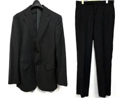 BURBERRY BLACK LABEL｜バーバリーブラックレーベル SUPER 120's ストライプ スーツ テーラードジャケット スラックス パンツ トラウザーズ