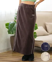 【ムラスポ公式】新品 CONVERSE コンバース ロングスカート レディース ベロアスカート 4487-2461