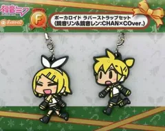 【中古】ストラップ(キャラクター) TYPE-02(リン＆レン/CHAN×CO ver.) ラバーストラップセット 「グッスマくじ 初音ミク 2012 Winter Ver.」 F賞