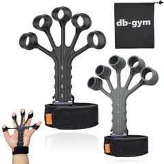 db-gym フィンガートレーナー 負荷が違う2種セット フィンガーパワー 握力トレーニング ハンドグリップ 握力強化 筋トレ 指のトレーニング 握力 2種セット