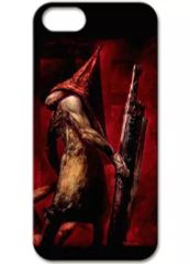 [중고] 휴대 재킷 커버 레드 피라미드 싱 재킷 for iPhone5 [사일런트 힐 2] Gecco × 콩 어뢰 라이프 매니아스