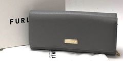 FURLA ブラック レザー レディース 長財布 9459 - メルカリ