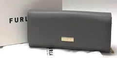 フルラ　グレー色系　レザー　長財布　FURLA 18705410
