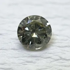 0.212ct　FANCY GRAY GREEN I1　カメレオン　ラウンド　カメレオンダイヤモンドルース 0.212ct FANCY GRAY GREEN I1 カメレオン ラウンド カメレオン