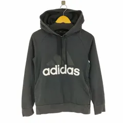 アディダス adidas Training Casual Long Sleeves Hoodie パフォーマンスロゴ プルオーバーパーカー レディース  S