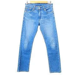 リーバイス Levi's 513 スリム ストレート デニム パンツ ジーンズ W29 L32 ブルー ■MET1 A0725